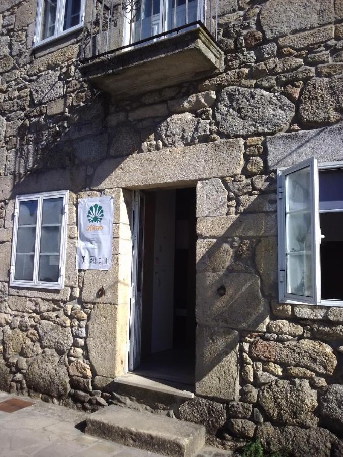 Albergue Alecer Caldas De Reis Exteriör bild